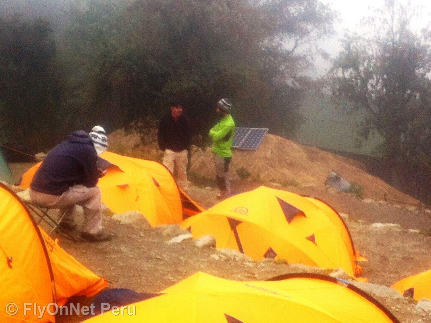 Álbum de fotos: Camping site, Inca Trail