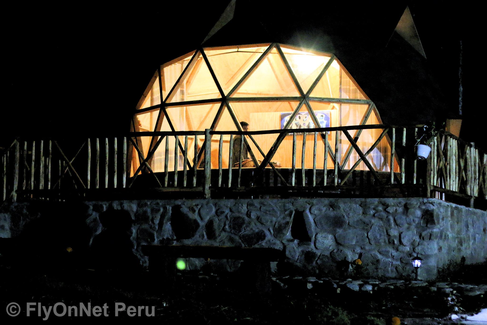 Álbum de fotos: Dome by night, Ecolodge Majestic